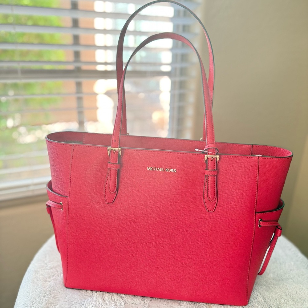Michael Kors Vibrant Red Tote